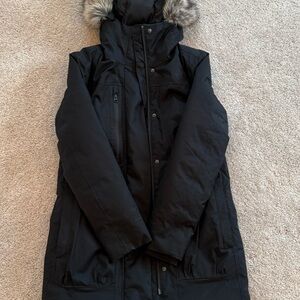 The North Face Black Ski Jacket Quilted Warmth